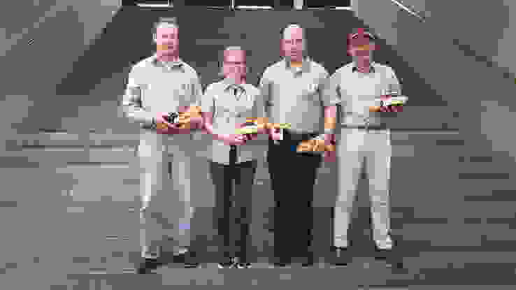 Standardgewehr_LU_Fessler_Bereuter_Studer_Stalder.jpg Standardgewehr: Fessler, Bereuter, Studer, Stalder (v.l.)
