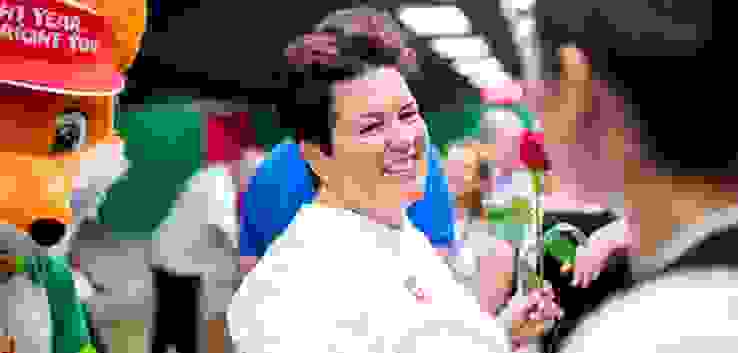 2019-06-26_EG-Minsk_Swiss-Olympic_018_schmal.jpg Heidi Diethelm Gerber hat allen Grund zum Strahlen: Silber und der Quotenplatz für Tokyo 2020.
Copyright: Swiss Olympic
Source/Photographer: Dominic Brügger