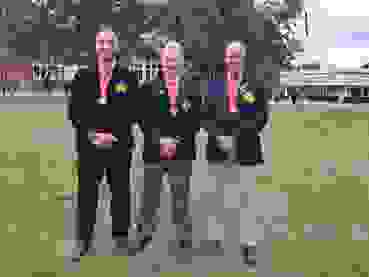 K1600_Medaillengewinner-Suisse2.JPG Medaillengewinner Felix Leemann, Sepp Ruoss und Roland Frei (v.l.)