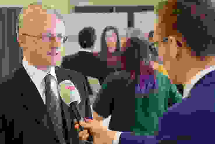 2019-05-19_Abstimmung02.JPG Luca Filippini hat bis zum Schluss für ein Nein zum Waffengesetz gekämpft. Immerhin in seinem Heimatkanton konnte er einen Erfolg feiern.