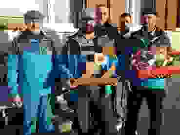 Ennetmoos.jpg Die Siegergruppe Seewligrat mit (von links) Fredy Barmettler, Stefan Odermatt, Beat Odermatt, Miguel Jorge Pinto und Otto Odermatt.