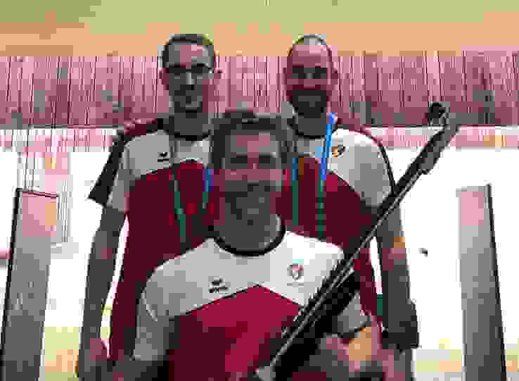 K1600_Siegertrio  NEU NEU.jpg Das Bronze-Trio: Gilles Daufaux, Rafael Bereuter (obere Reihe v.l.) und Jan Lochbihler.