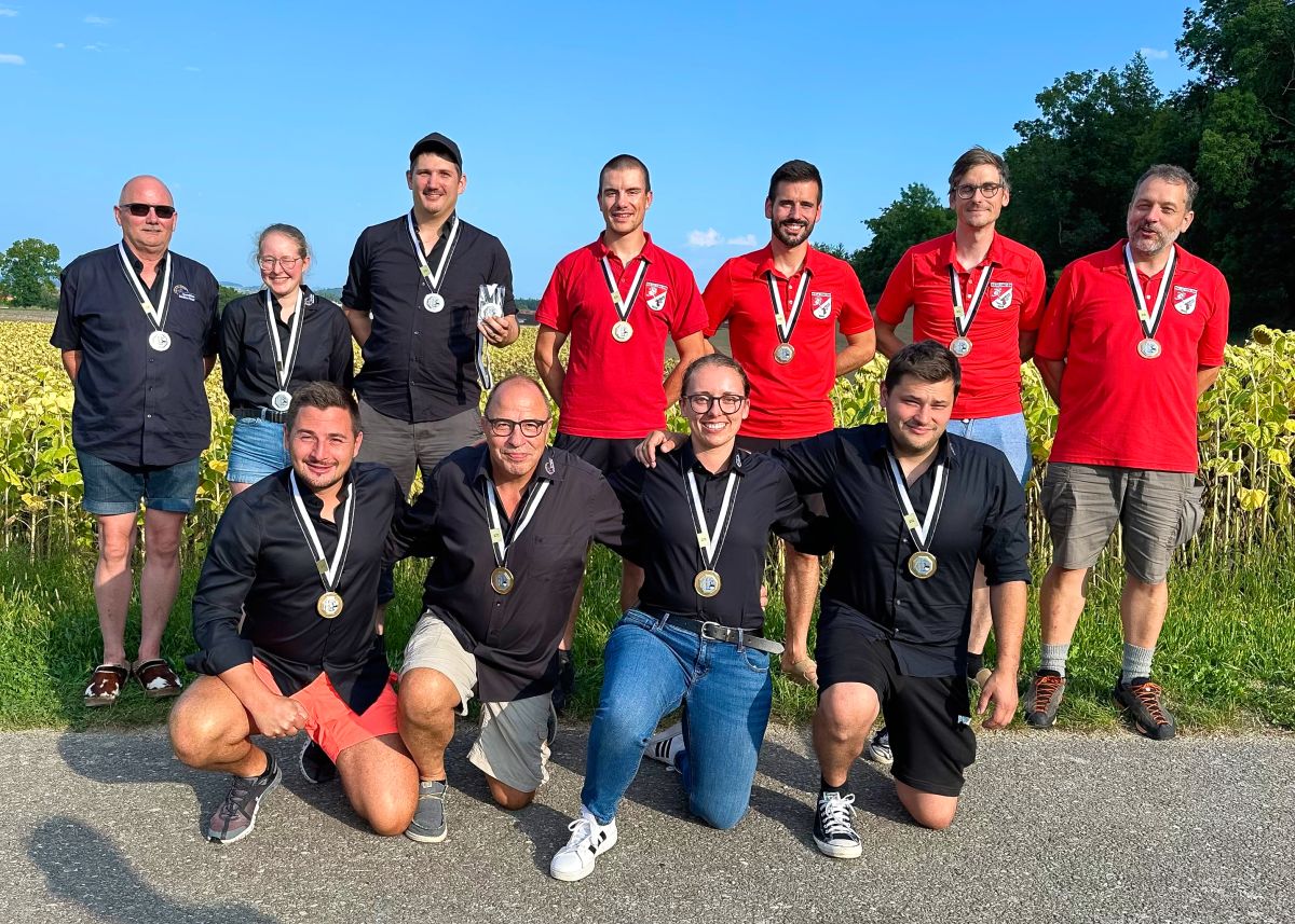 Sieger GM (v.l.):  Schmitten Flamatt II, Bulle Grevîre I, Vorne Schmitten Flamatt I.