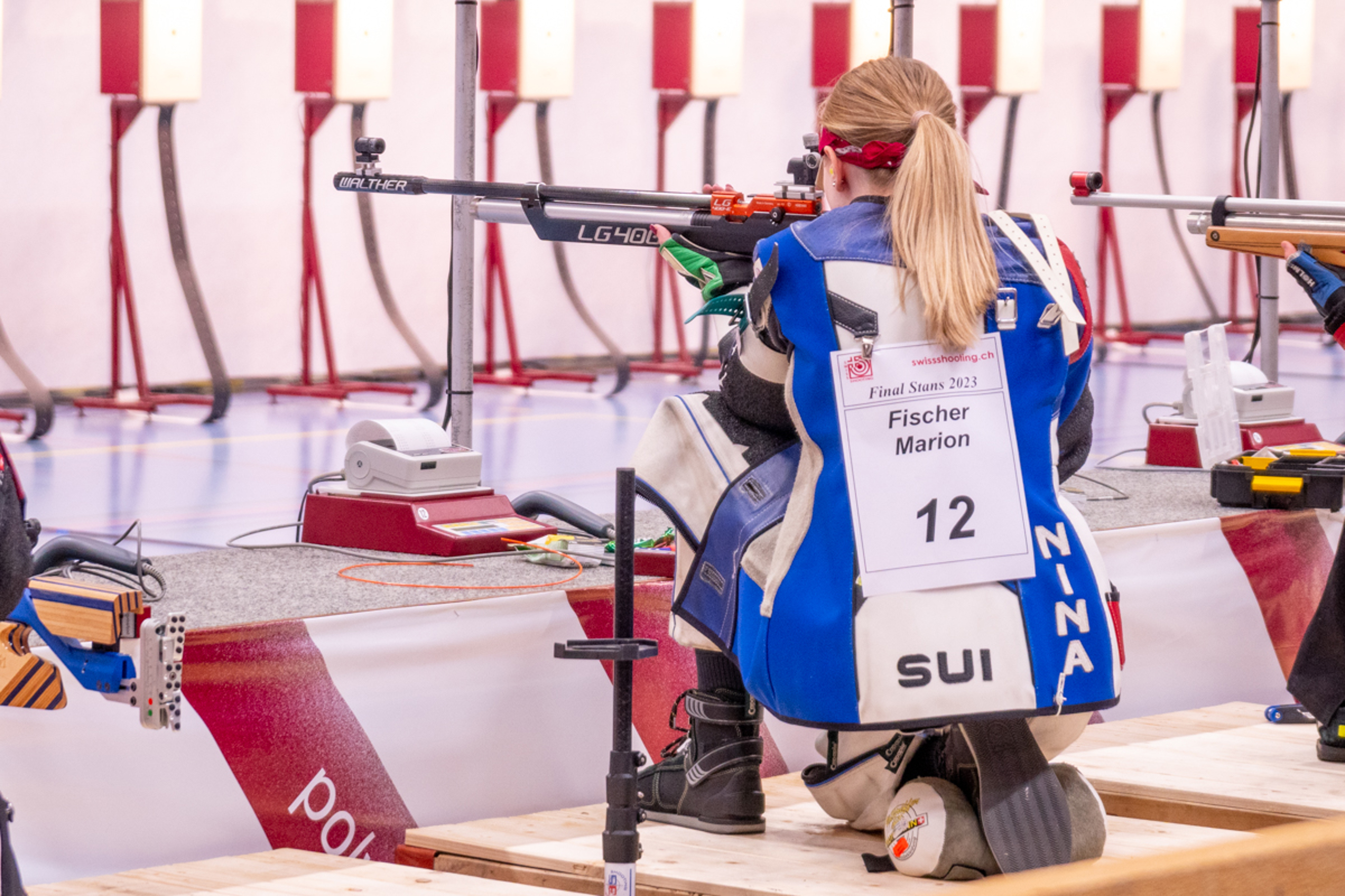 Marion Fischer aus Oberdorf gewinnt bei den Junioren. Foto: Christian Alther