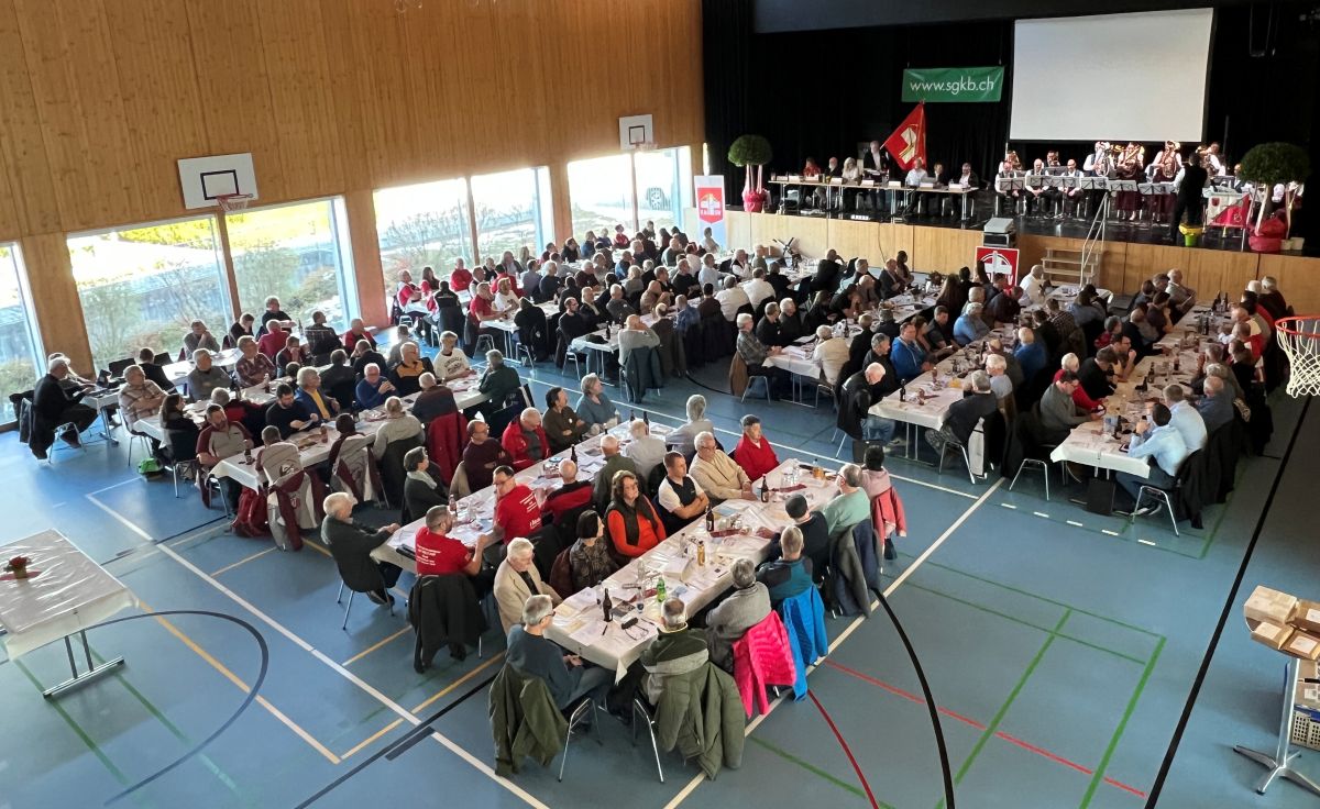 Im voll besetzten Speersaal in Weesen tagte die 128. Delegiertenversammlung des Eidg. Armbrustschützenverbandes.