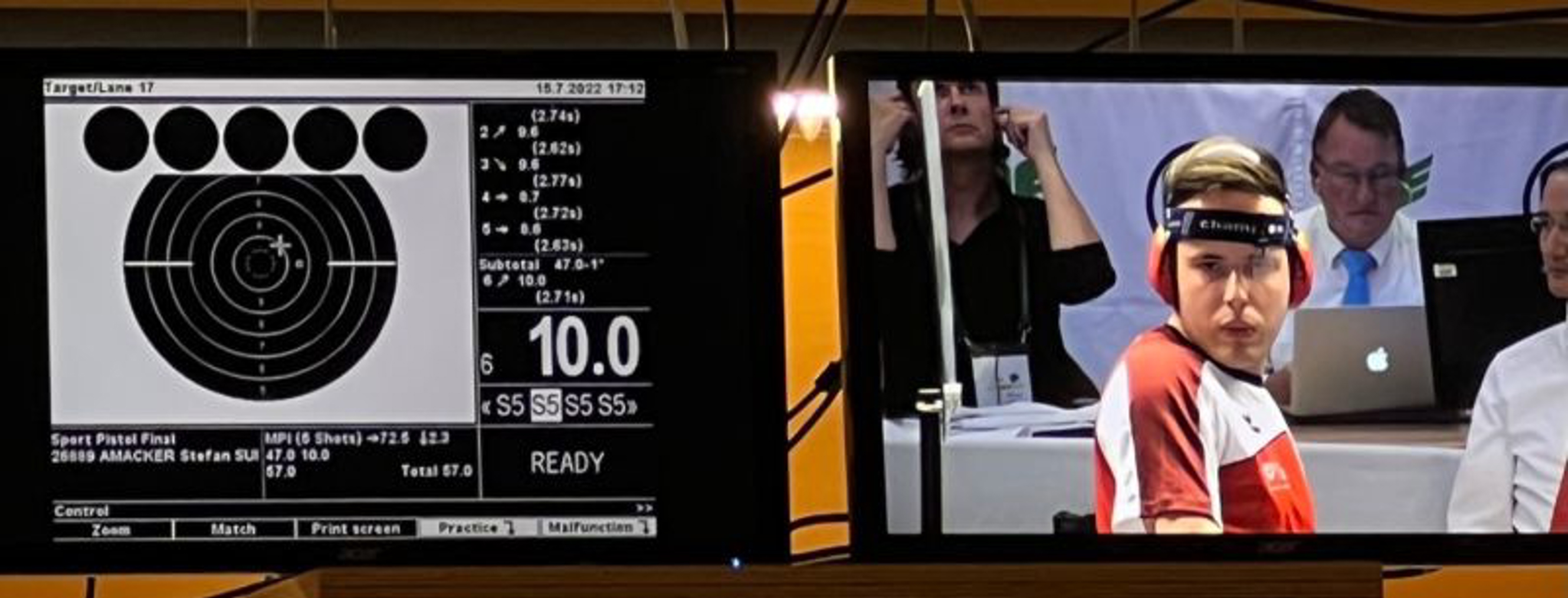 Stefan Amacker erzielte den sechsten Platz.