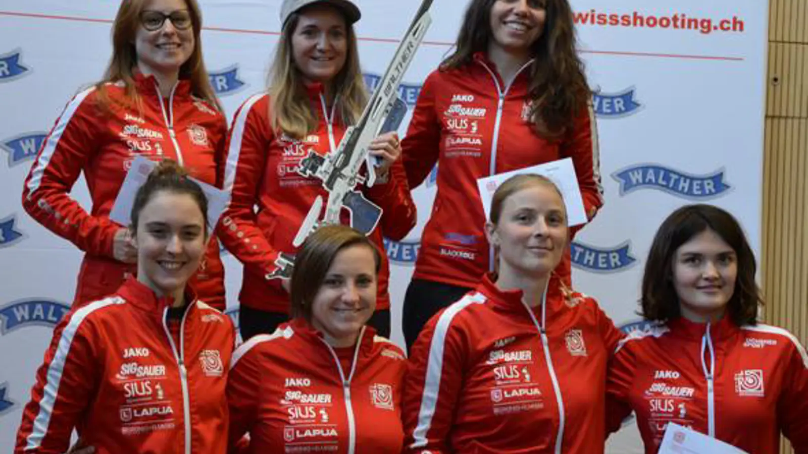 Frauen Gewehr
