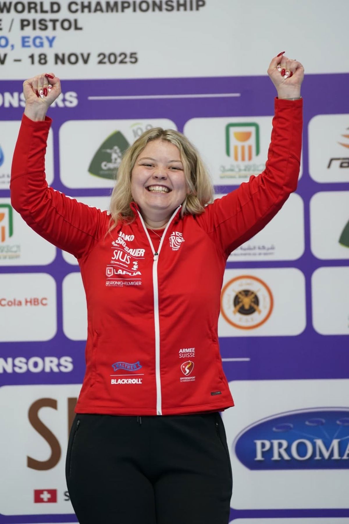 Anja Senti ist Weltmeisterin