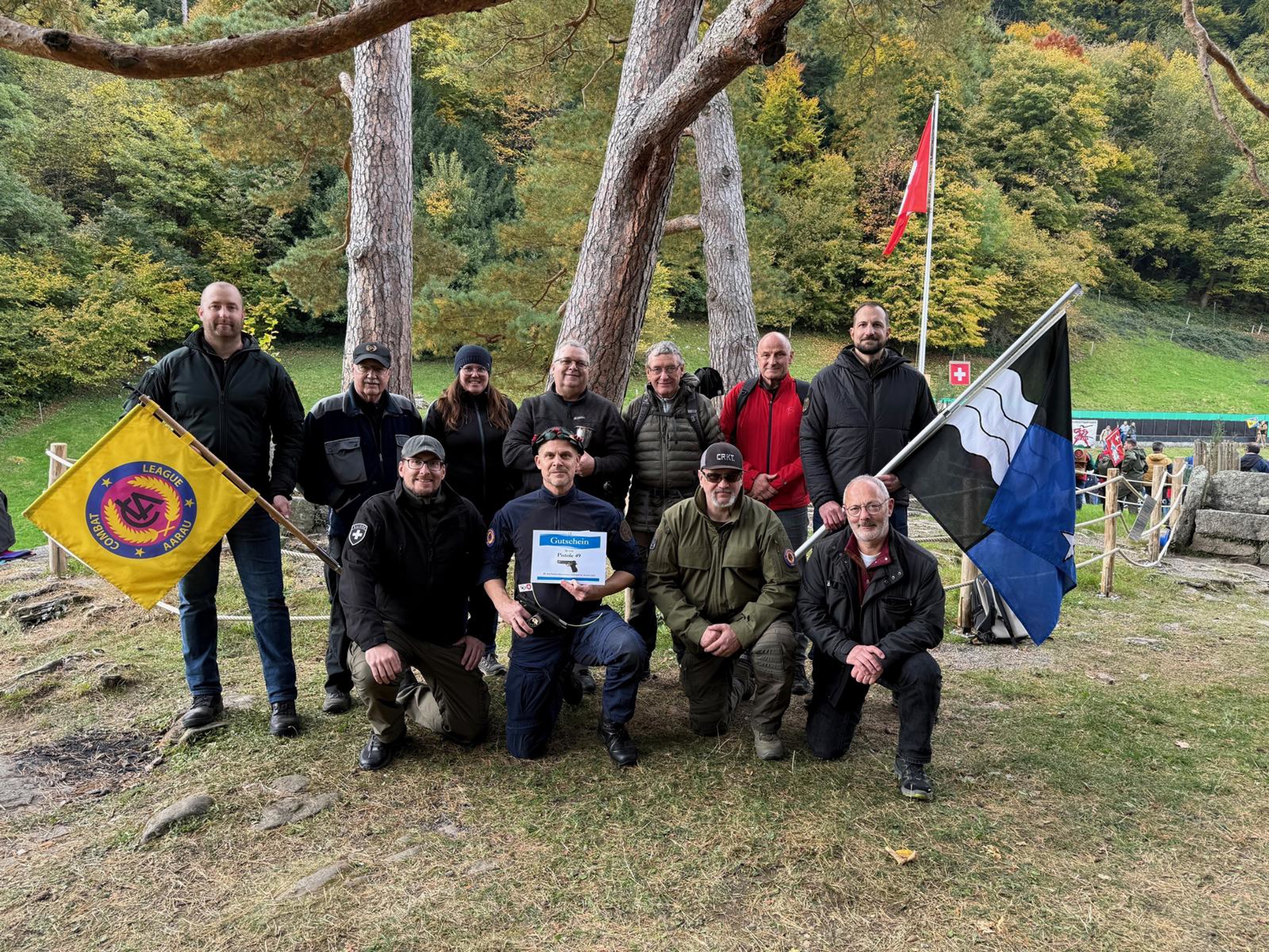 Die Siegersektion Rütlischiessen Pistole: Combat League Aarau