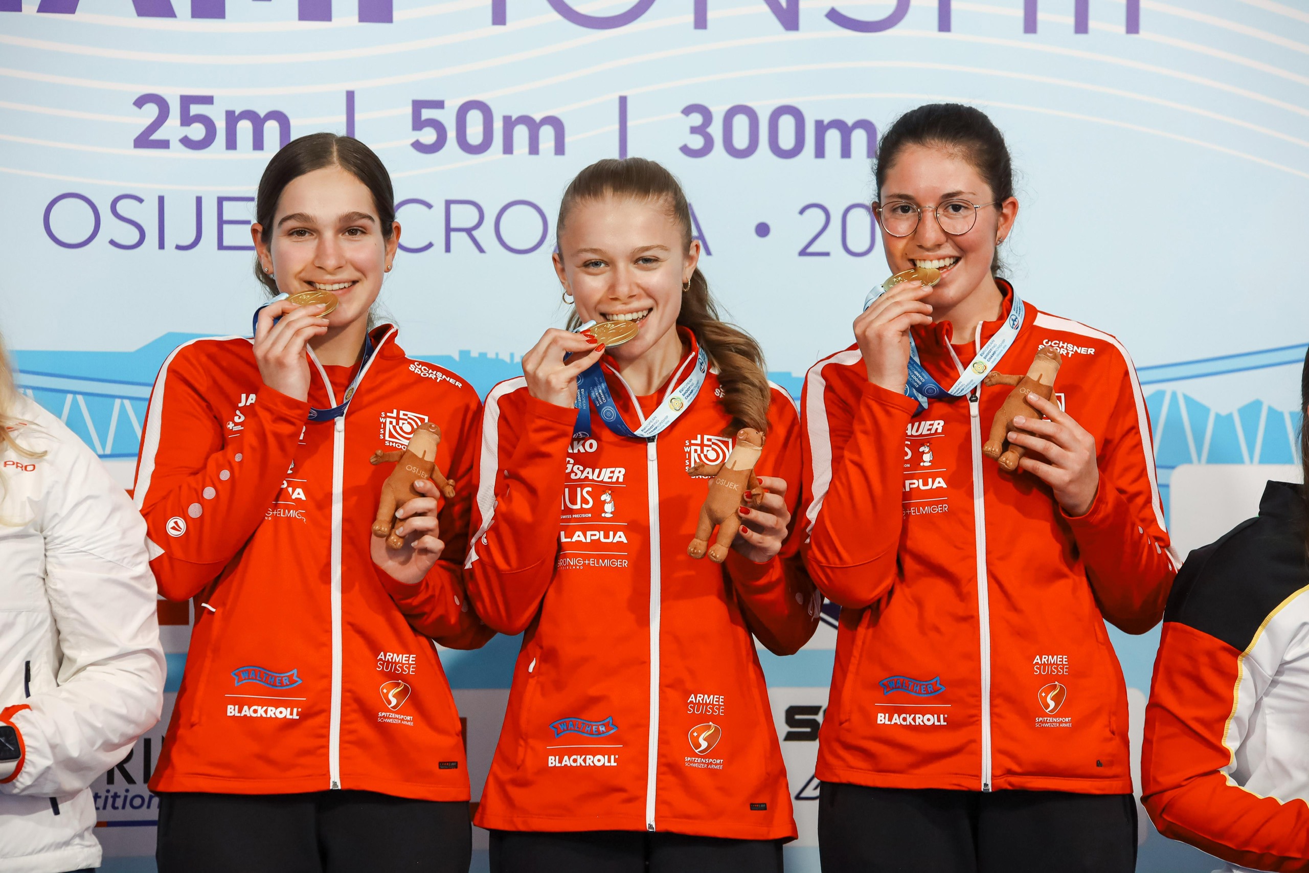 Gold und Bronze für die Juniorinnen und Junioren