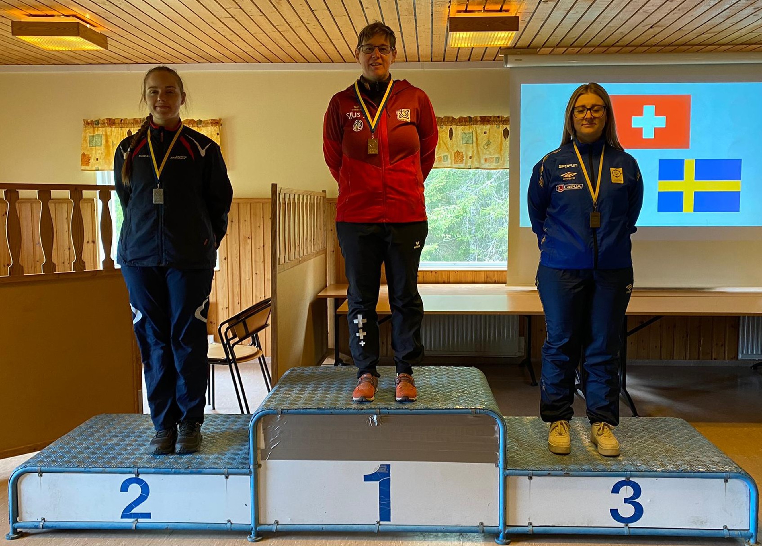 Liess der Konkurenz keine Chance: Silvia Guignard wird Erste, gefolgt von Jenny Tovseth (NOR) und Elin Ahlin (SWE)