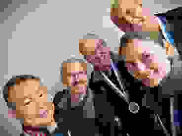 G50 SGM 2024 ZHSV Final Elite Siegerteam Dielsdorf Das überragende Team Dielsdorf I nach dem Titelgewinn.