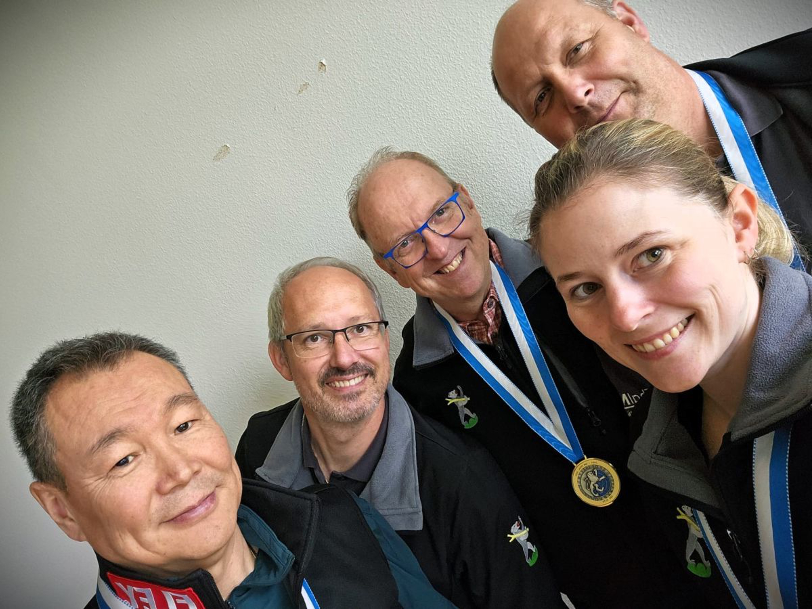 Das überragende Team Dielsdorf I nach dem Titelgewinn.