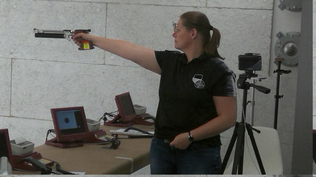 Evelyne Joye wurde Fünfte.