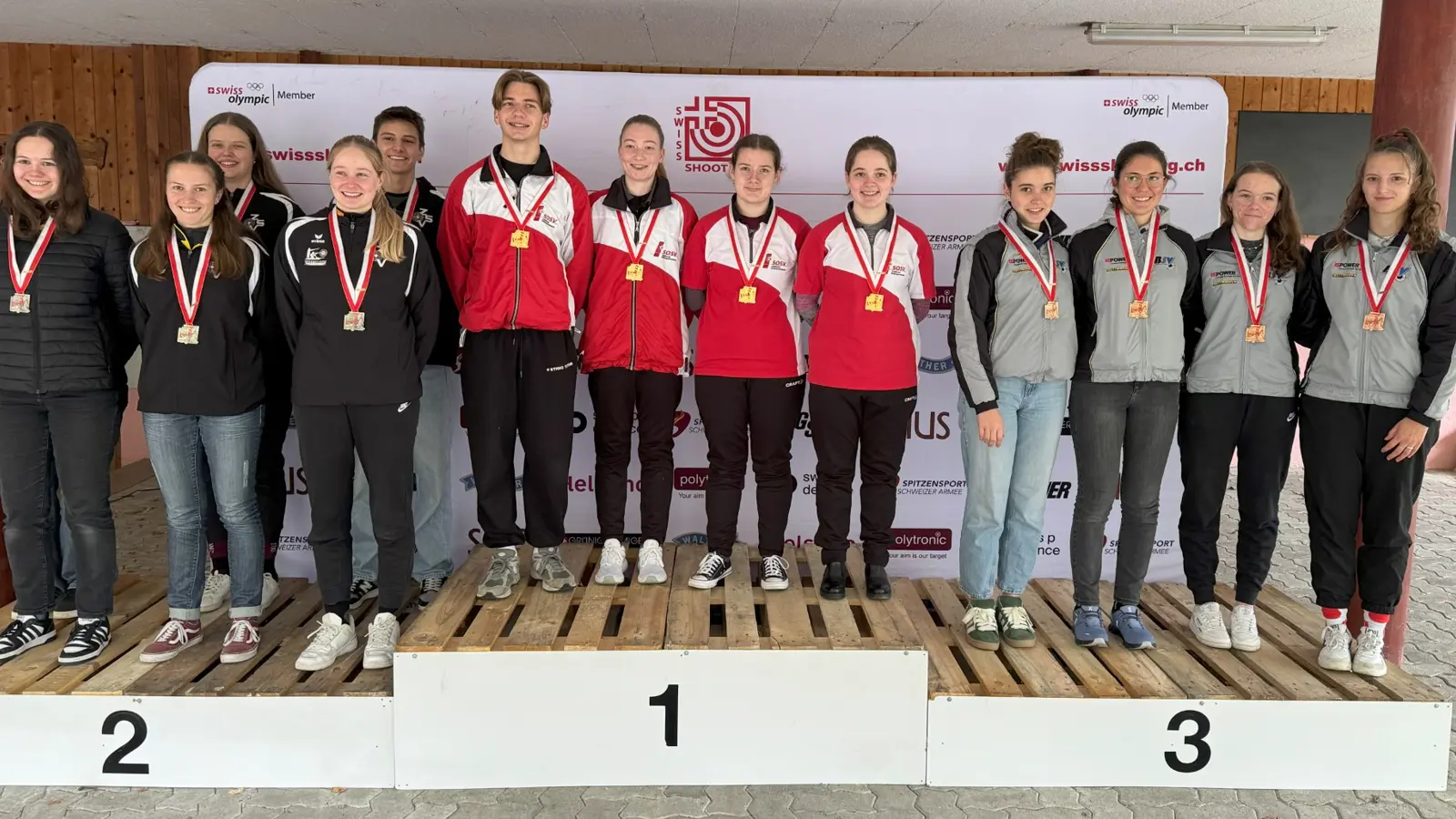 Verbandsmatch G50 Junioren Podest