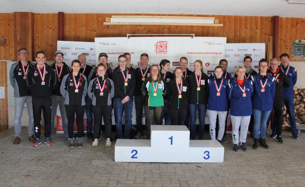 Das Podest: 2. Zentralschweiz; 1. Ostschweiz; 3. Zürich