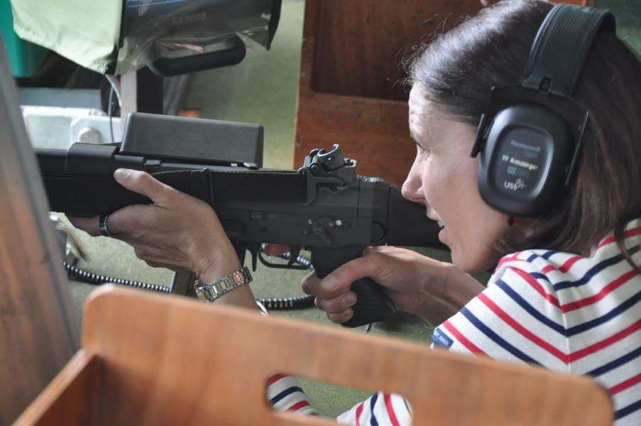 Auch Frauen konnten begeistert werden.