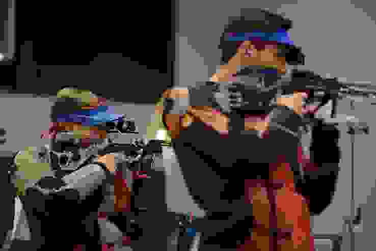 DSC_3766.JPG Sarina Hitz besiegte im Junioren-Final Sven Riedo deutlich. Mit 104.3 Punkten erzielte sie zudem das beste Resultat und liess alle Elite-Schützen deutlich hinter sich.