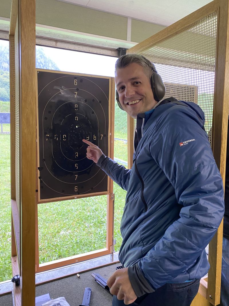 Glarner Landammann Mühlemann schiesst eine 10.