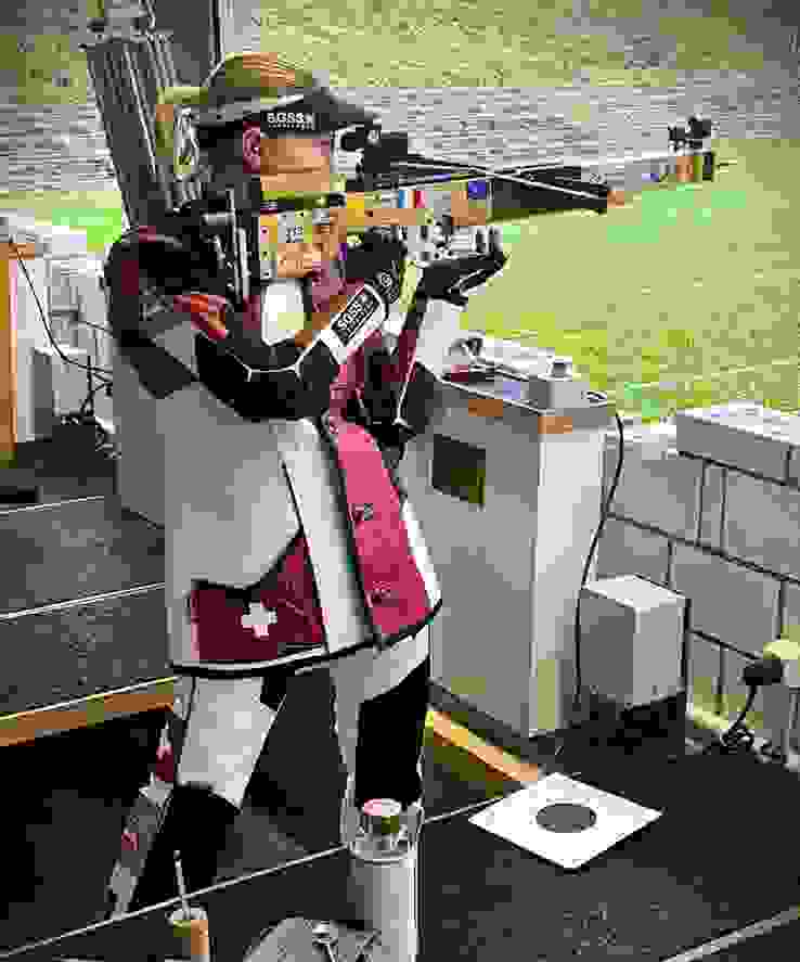 Swisstrophy 2024 A30 ZSAV F 104 Gold im Abschlusswettkampf und Gold in der Gesamtwertung: Die Rümlangerin Joëlle Baumgartner.