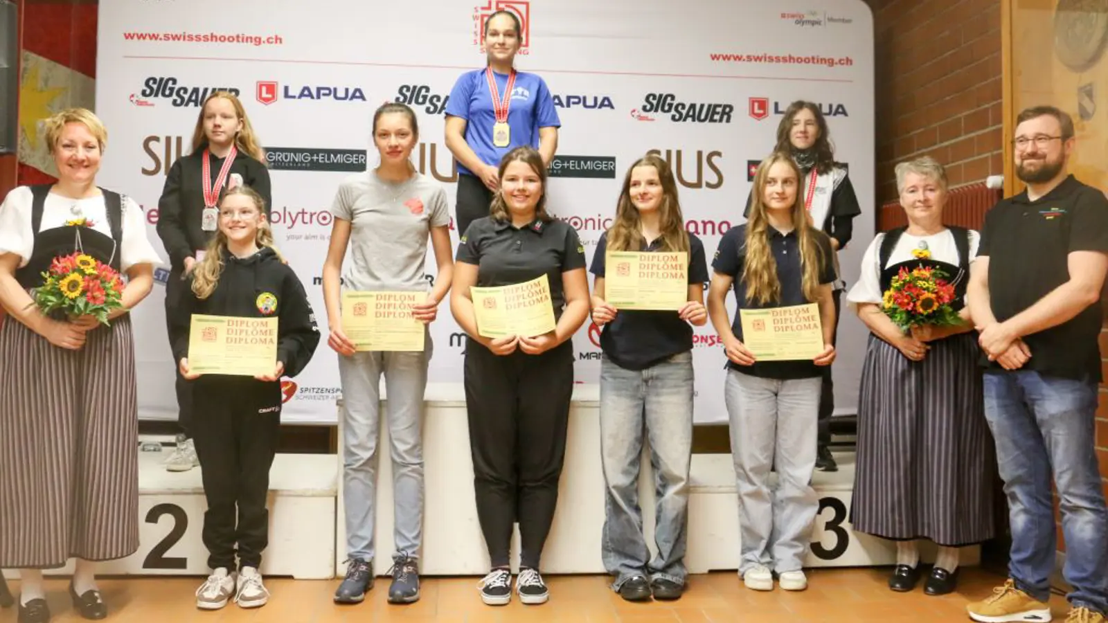 Juniorinnen U17 liegend