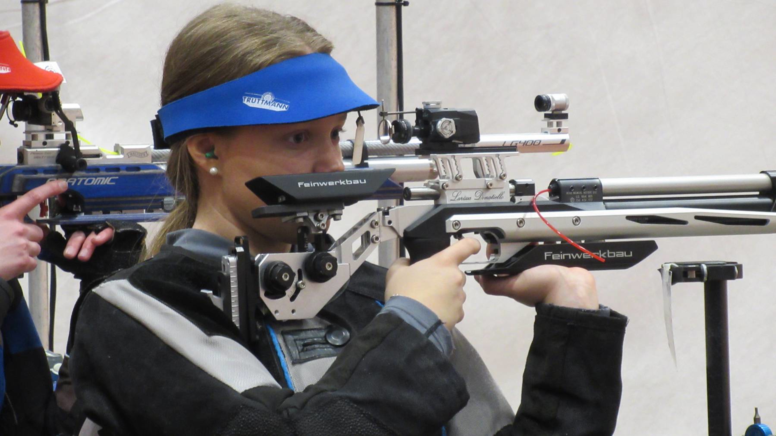 Larissa Donatiello war die überragende Athletin am Jugendfinal Gewehr 10m in Luzern.