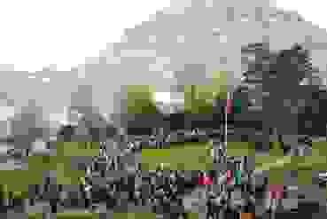 Schützengemeinde 2024 Am Ende des Tages treten die Schützinnen und Schützen traditionell zur Schützengemeinde zusammen, wie hier im Jahr 2024.