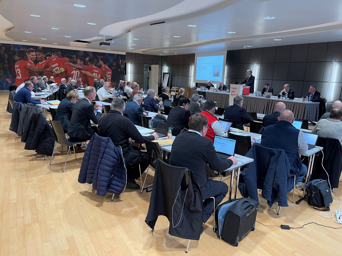 Die Präsidentenkonferenz fand im Haus des Sports in Ittigen bei Bern statt.