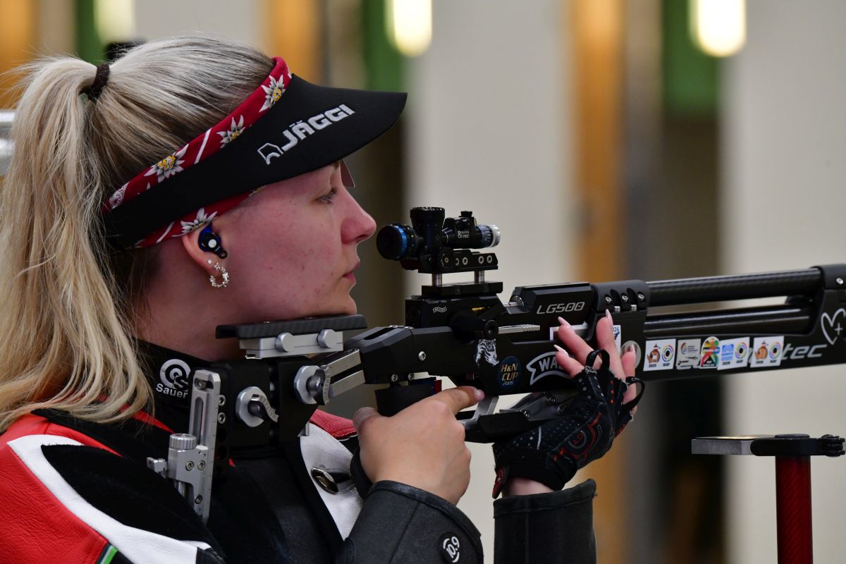 Mit 627.1 Punkten erzielte Vivien Jäggi das beste Schweizer Resultat.
Bild: Jürgen Heise