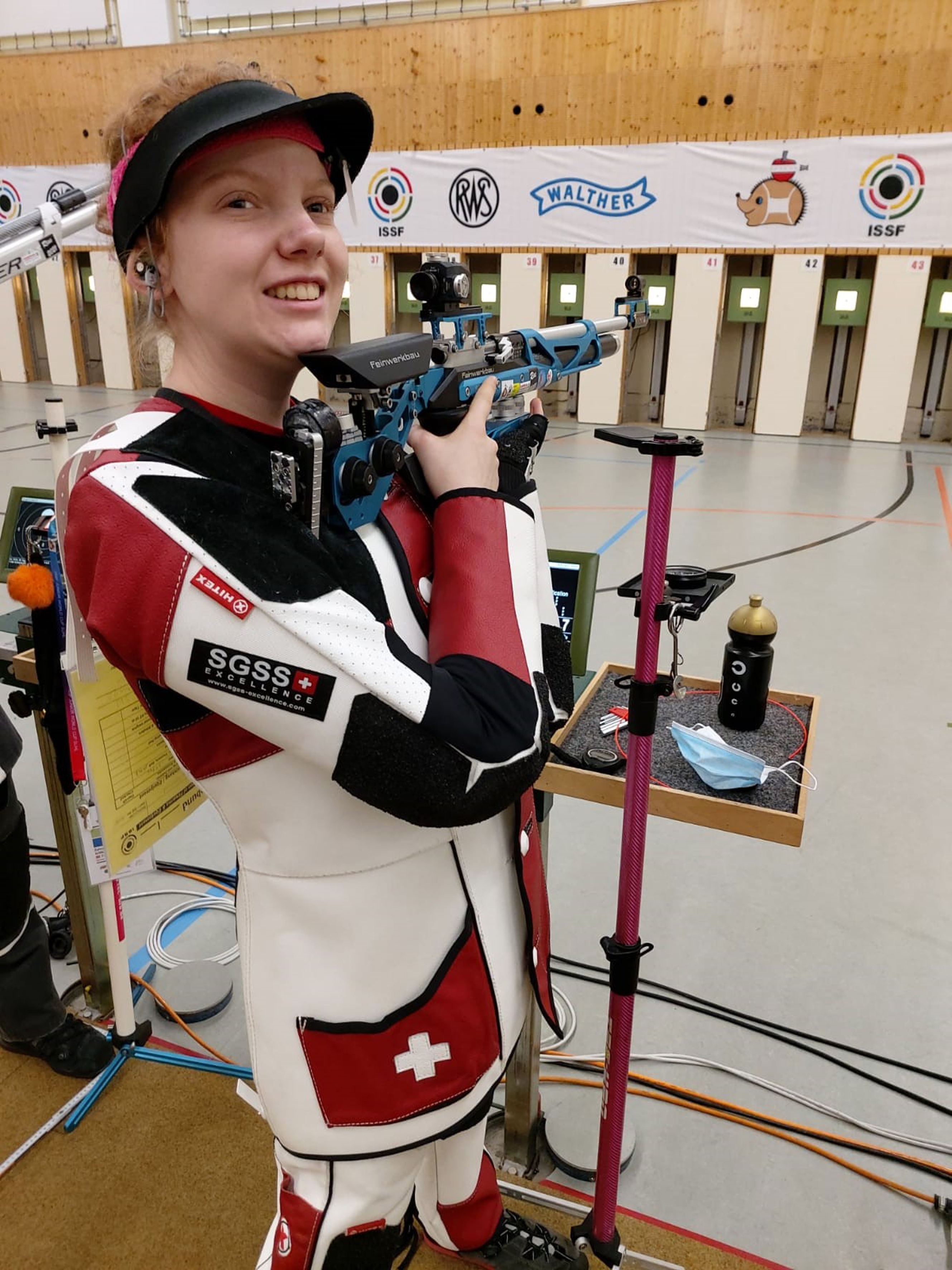 Audrey Gogniat war die treffsicherste Schweizer Juniorin.