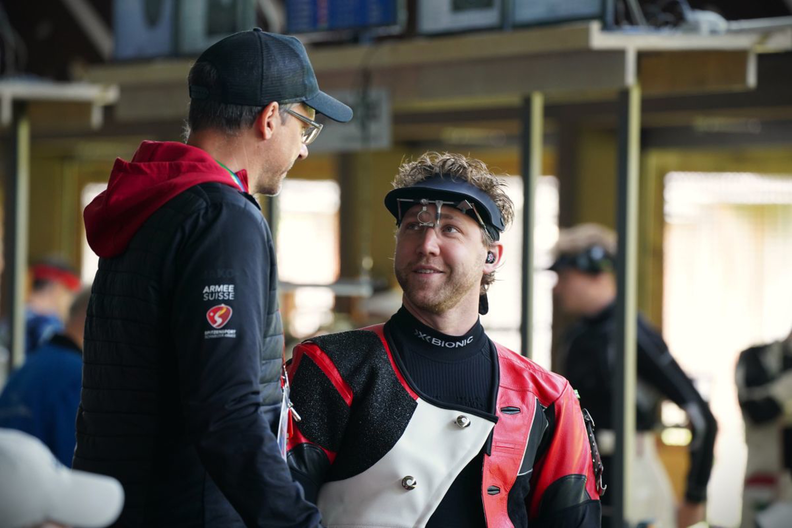 Vor dem Stehendteil waren Jan Lochbihler und Enrico Friedemann noch guter Hoffnung.