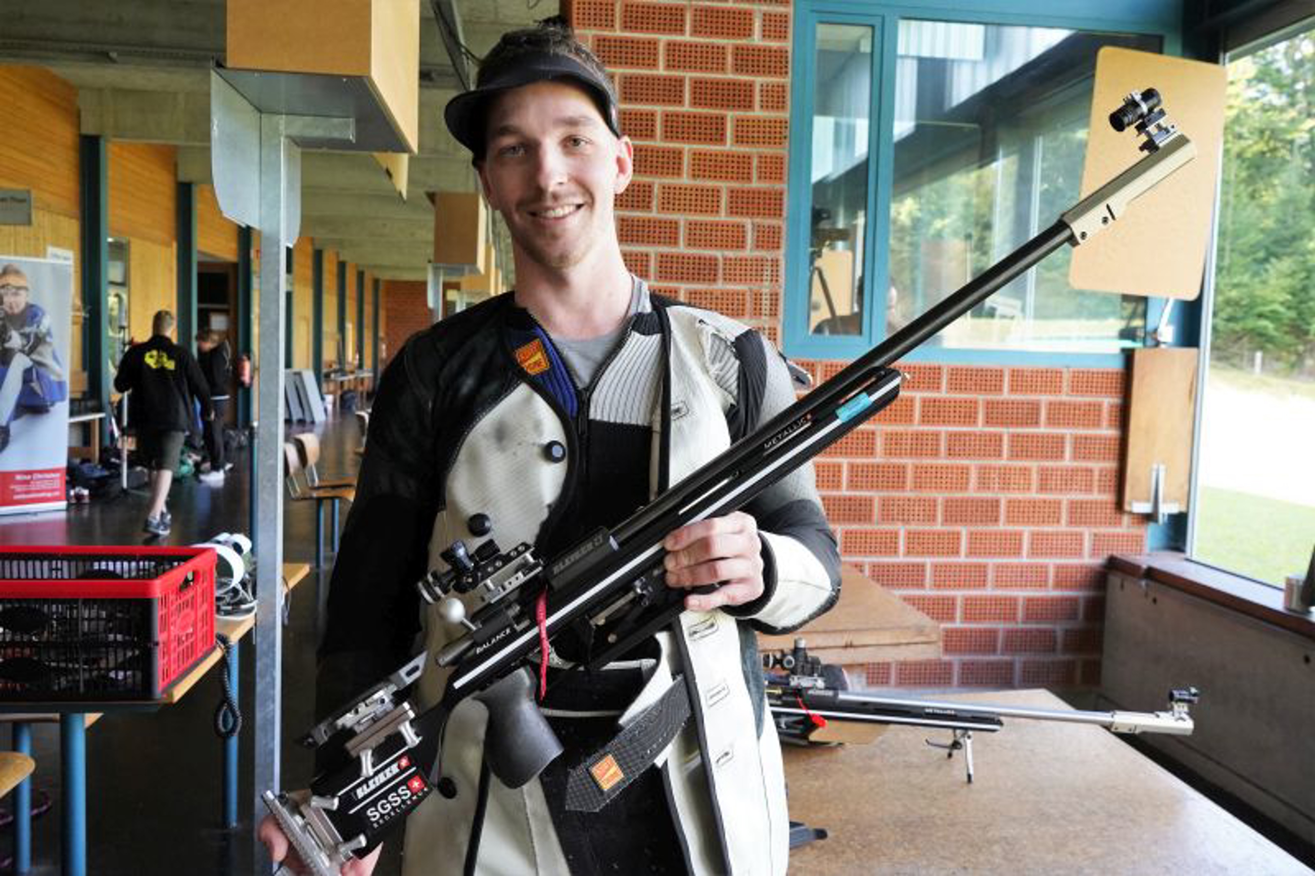 Schweizermeister Gewehr 50m Dreistellung: Sandro Greuter.