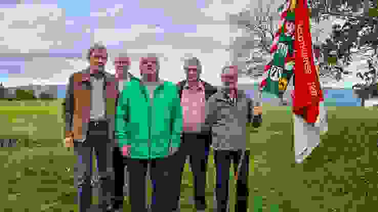 20221015_162946.jpg Der neu zusammengesetzte Vorstand: Bruno Schaad, Urs Phillot, Markus Küpfer (neuer Präsident), Heinrich Guldimann und Fähnrich (v.l.).