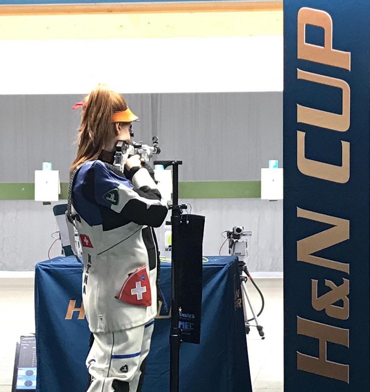 Rang sechs, neuer Schweizerrekord: Nina Christen ist parat für die Druckluft-EM in Polen.