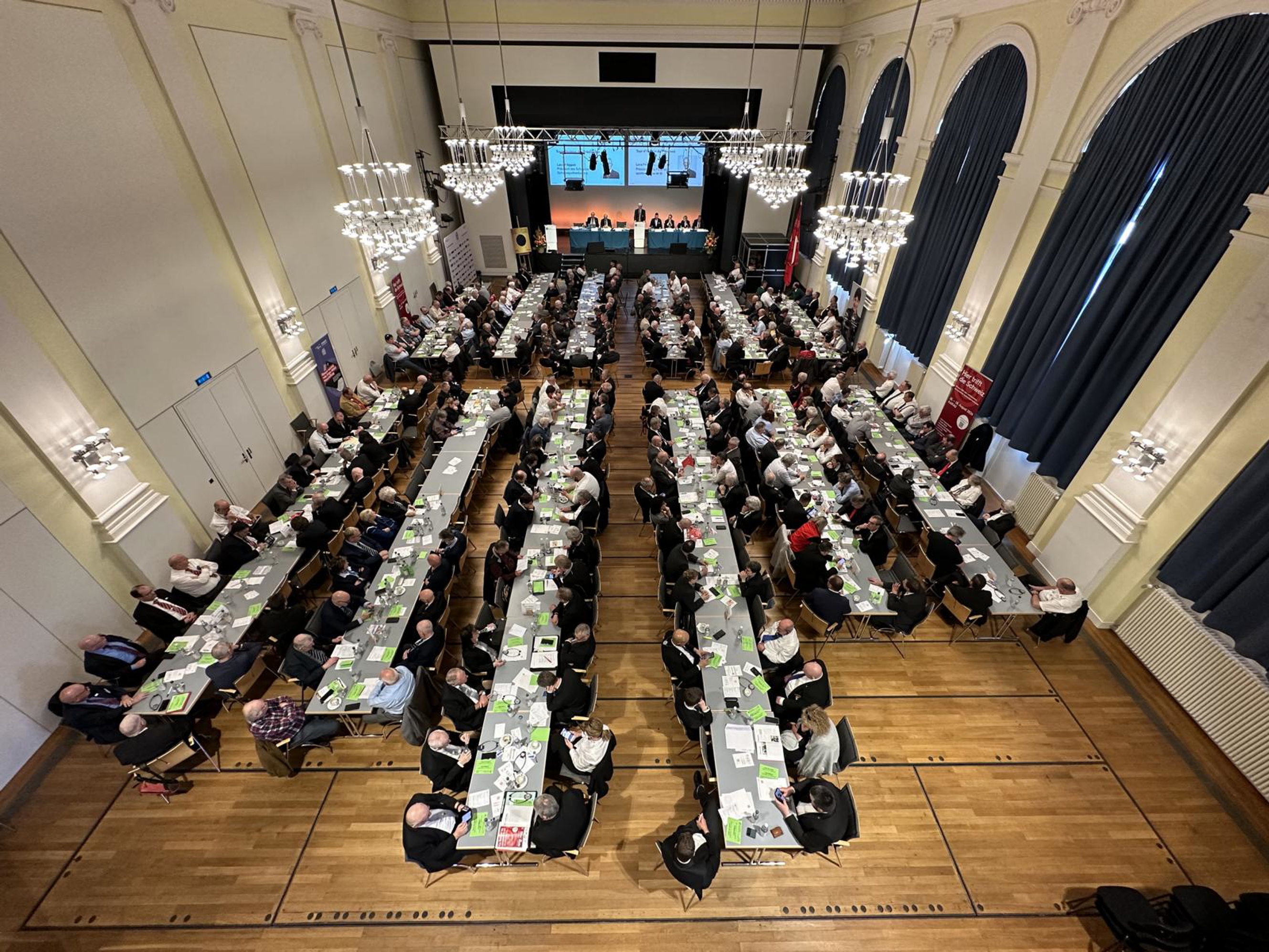 Die SSV-Delegiertenversammlung fand im Kultur und Kongresshaus in Aarau statt.