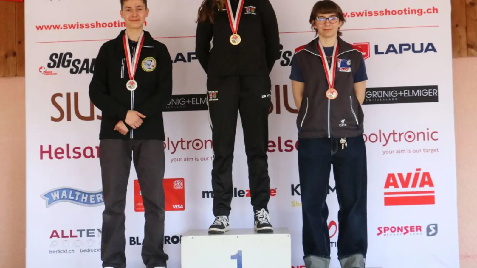 Podest bei den U17
