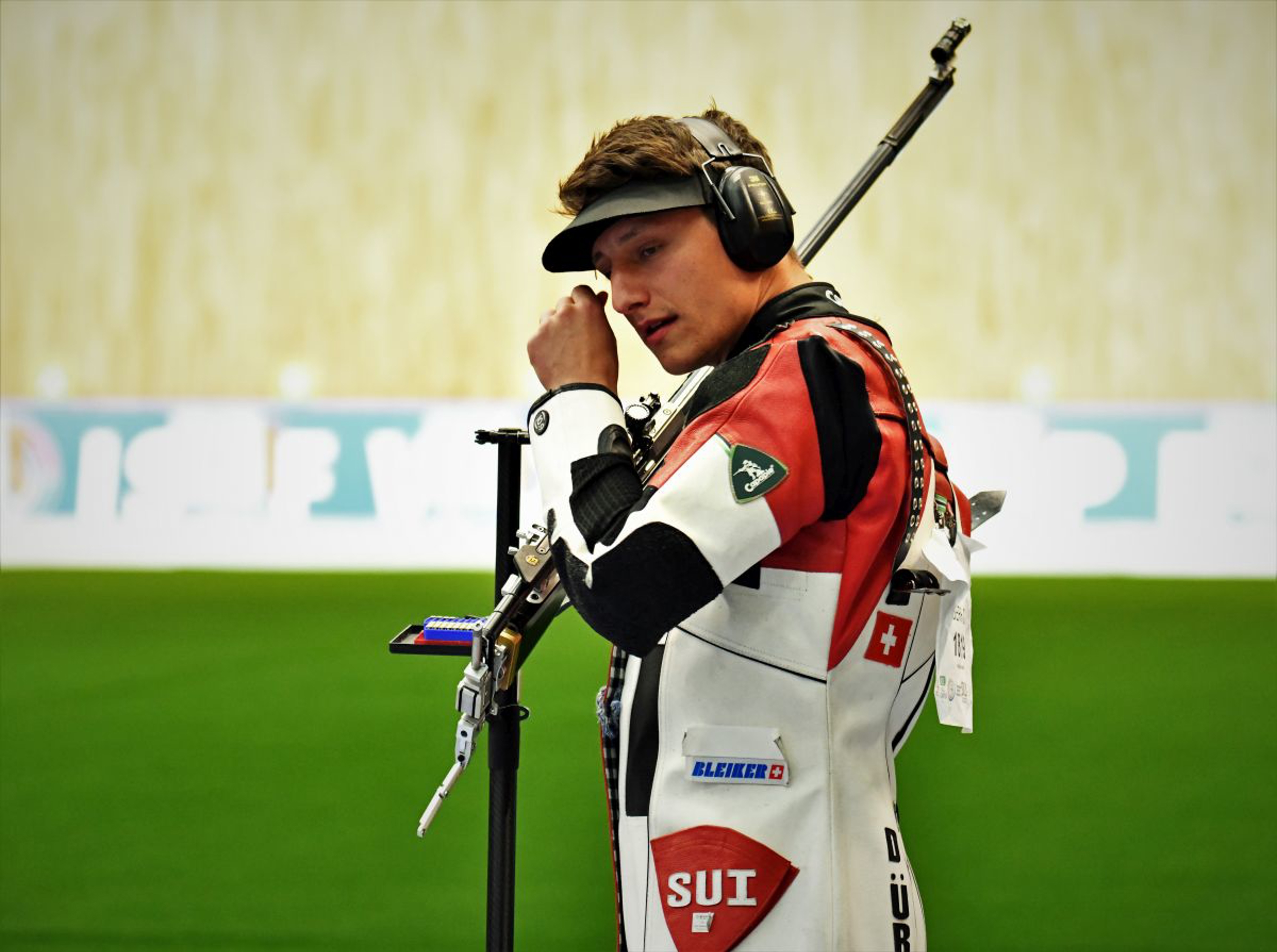 Christoph Dürr während des Finals. Foto: Jürgen Heise