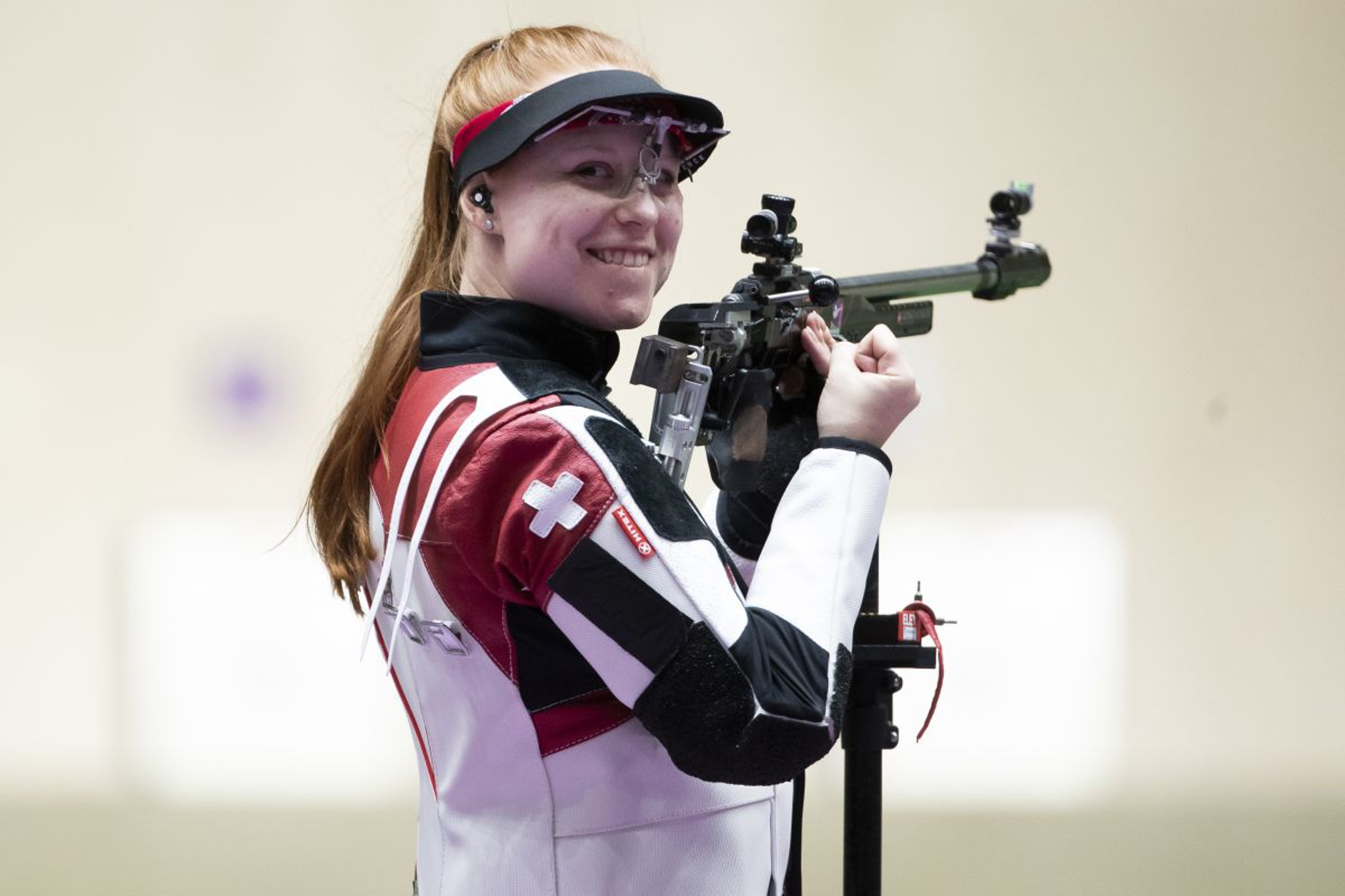 Nina Christen gewann in Tokyo Olympia-Gold. Foto: Keystone-SDA/Peter Klaunzer