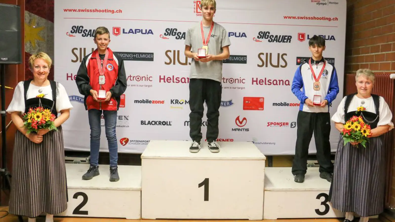 U17 3X20 Podest Knaben