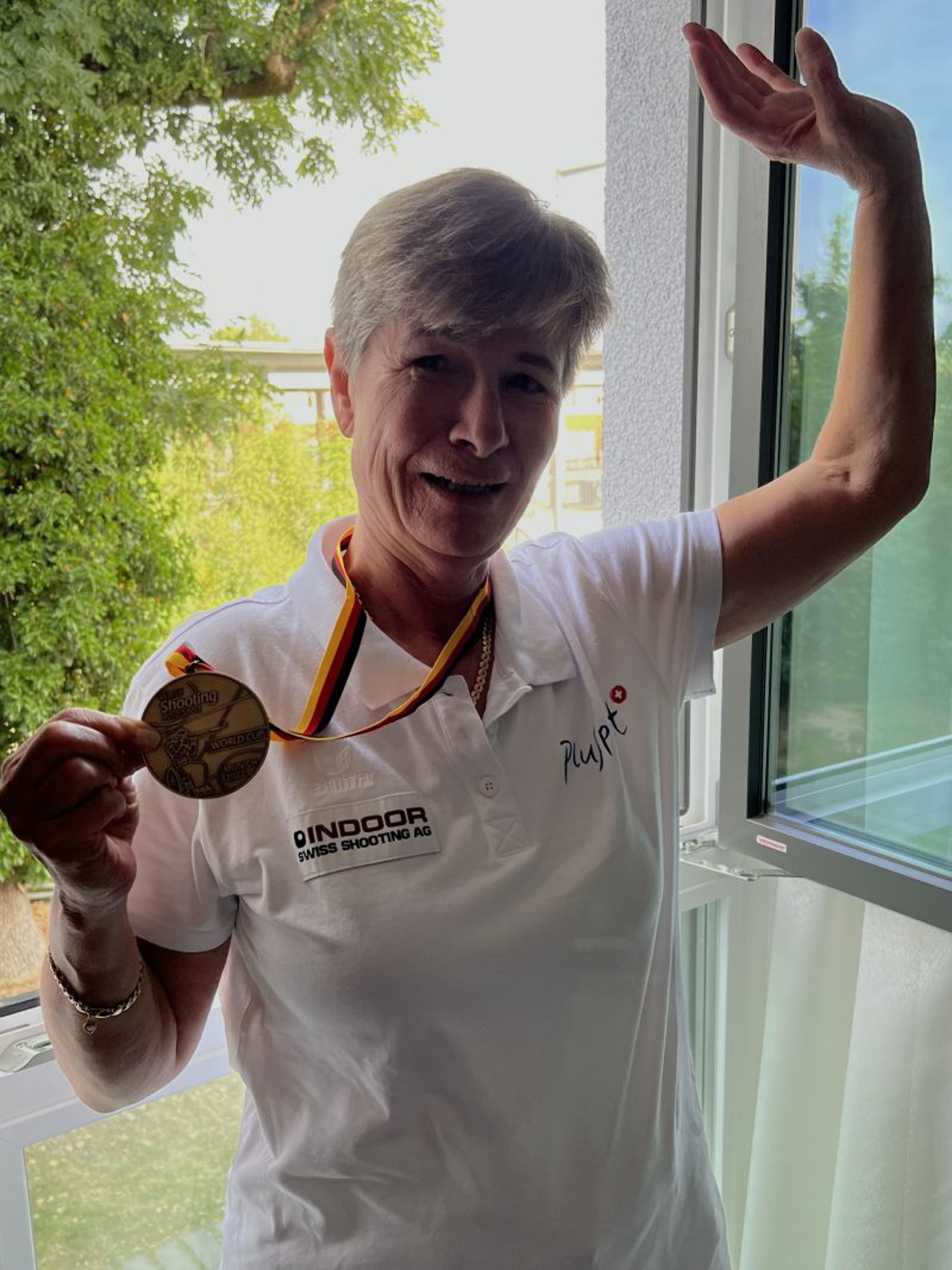 Claudia Kunz-Inderkummen holte sich Bronze.