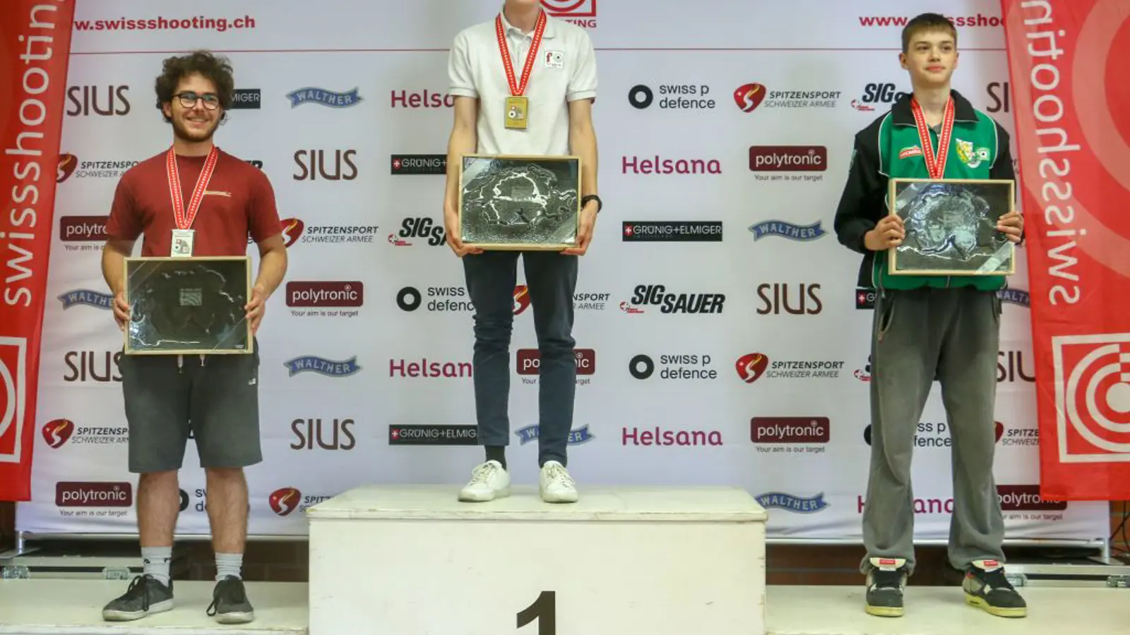 Podest Sportpistole 25m Junioren