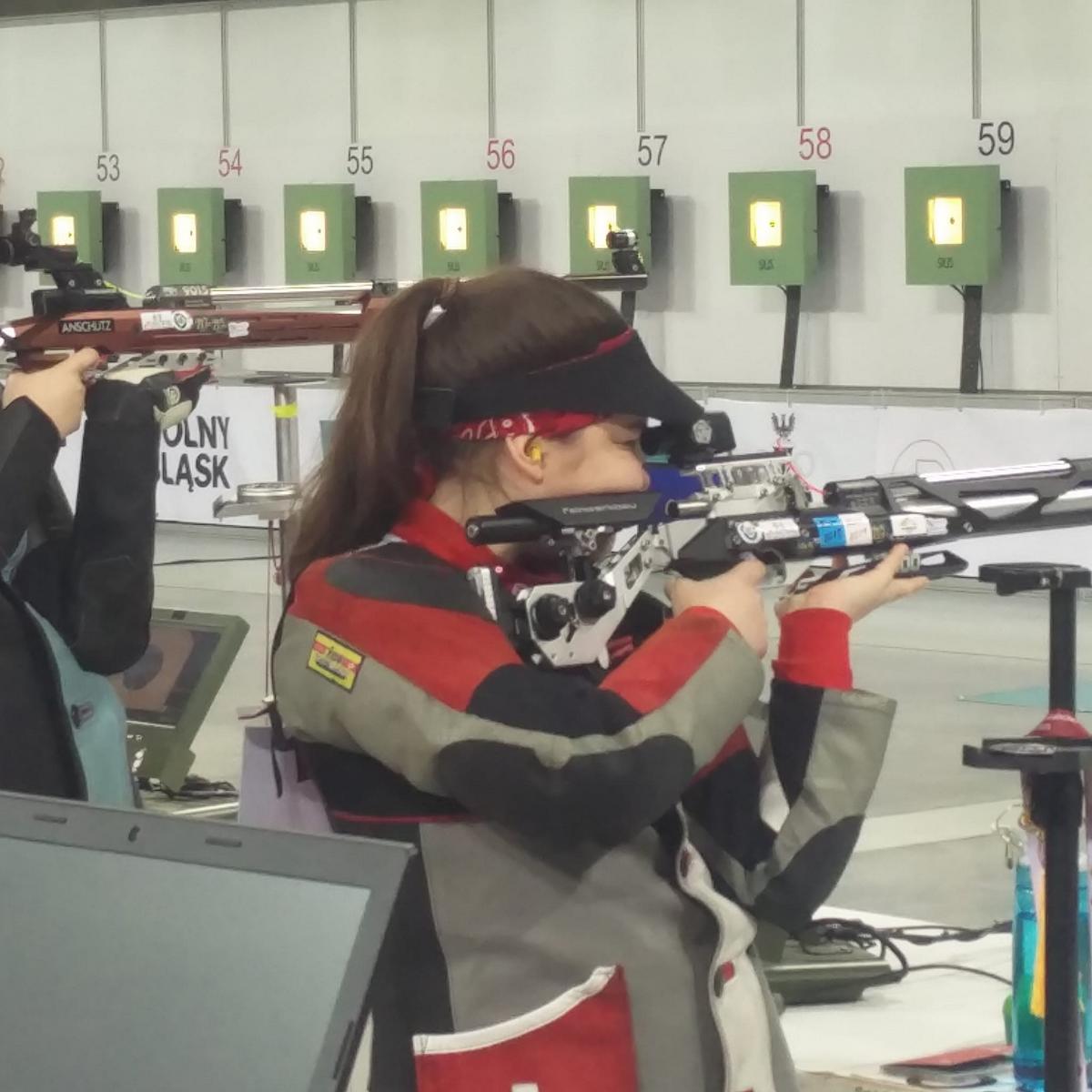 Sandra Arnold wurde beste Schweizer Schützin.