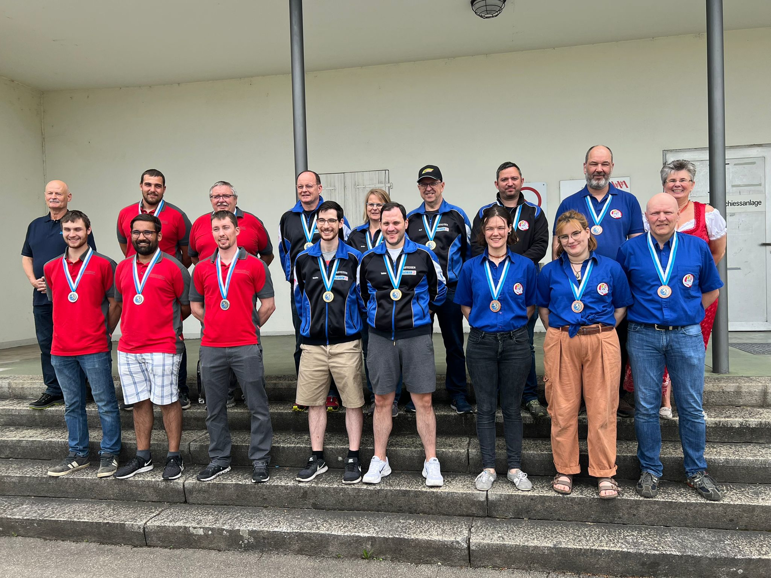 Podest Feld A - Sportgewehr: 1. Höri SV 1, 2. Oberwinterthur StS 1, 3. Embrach-Lufingen SV 1