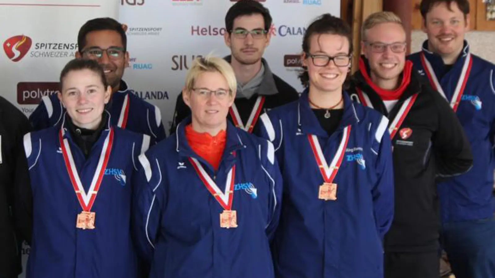 Das drittplatzierte Team Zürich
