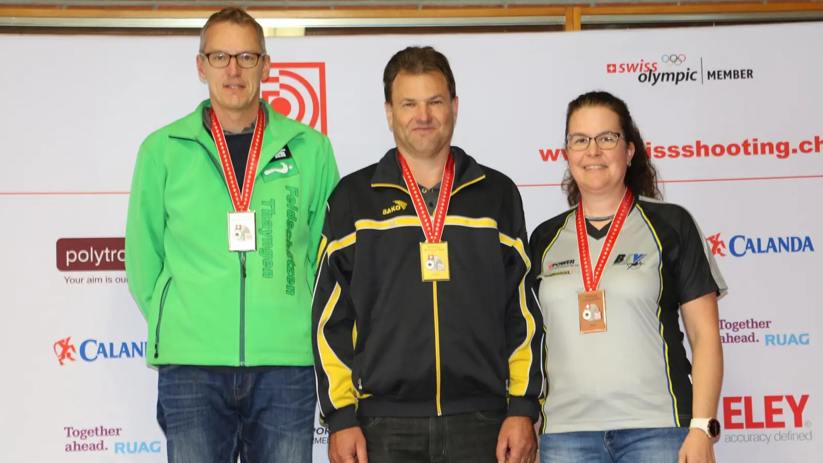 Medaillengewinner 300m liegend Stgw 57