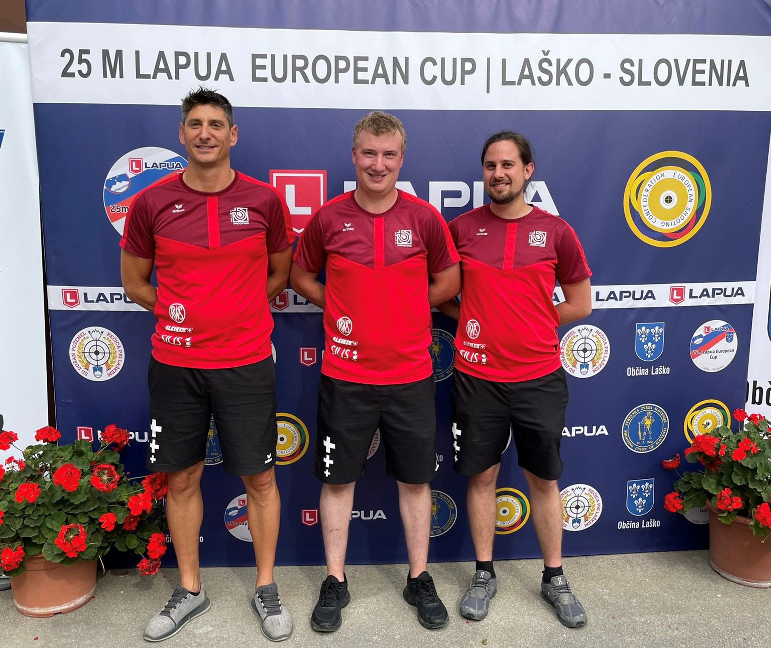 Steve Demierre, Adrian Schaub und Cédric Grisoni (v.l.)
