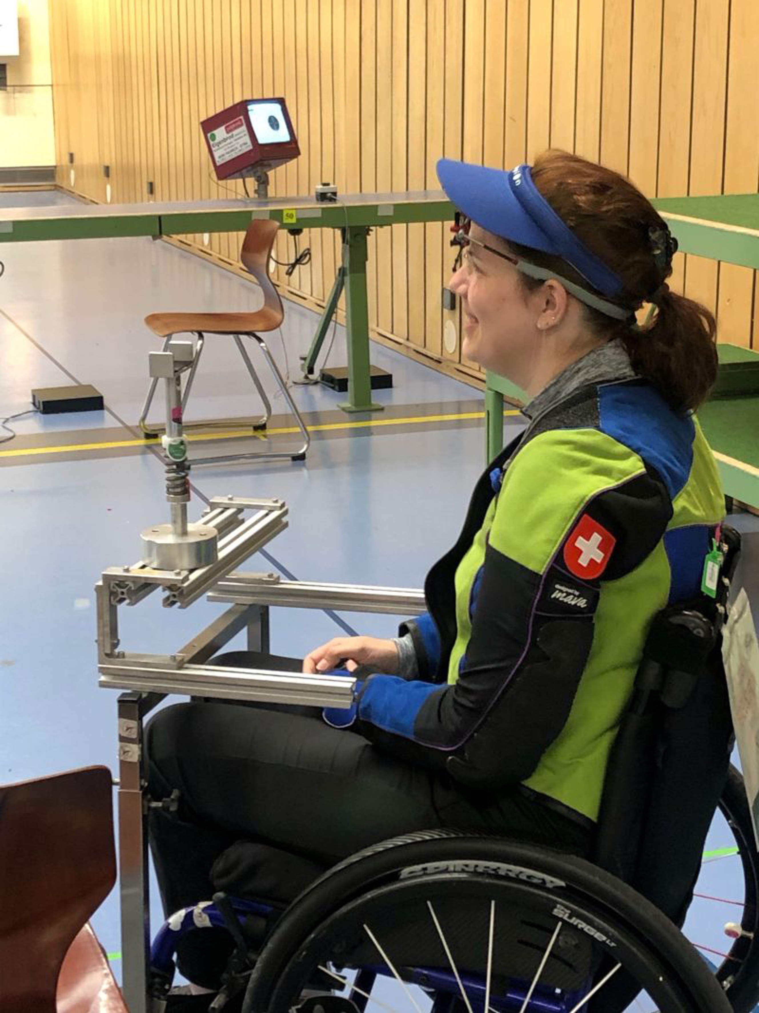 Kein Grund für ein langes Gesicht: Nicole Häusler bleibt optimistisch.