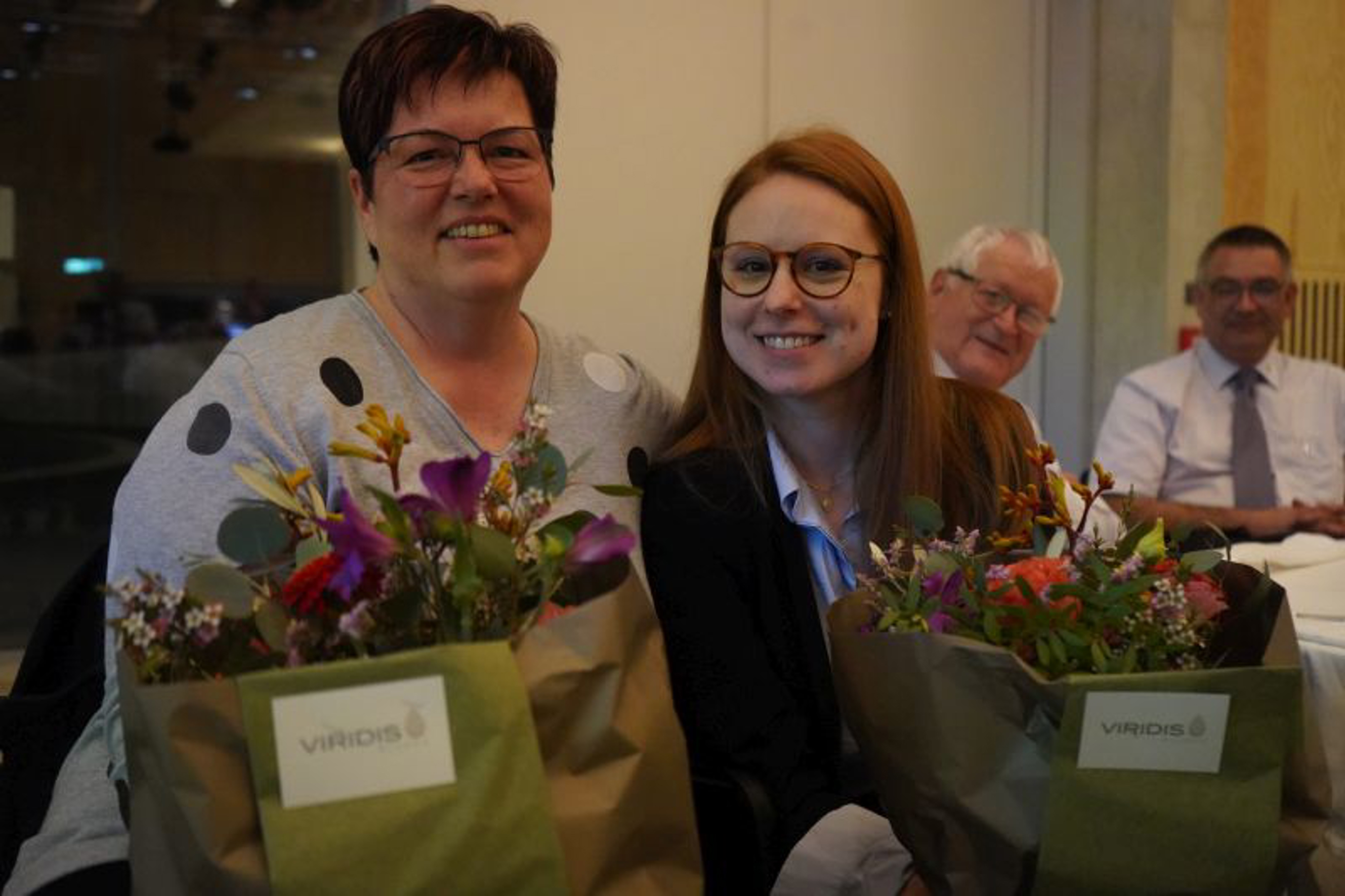 Grosse Vorbilder: Heidi Diethelm Gerber und Nina Christen (vl)