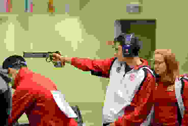 2019-04-28_JIWK-Luzern_P10-Mixed_Final_002.JPG Jason Solari, hier am Internationalen Junioren-Wettkampf in Luzern (28. April 2019), stellte am ISSF Junioren Weltcup in Suhl einmal mehr seine Klasse unter Beweis.