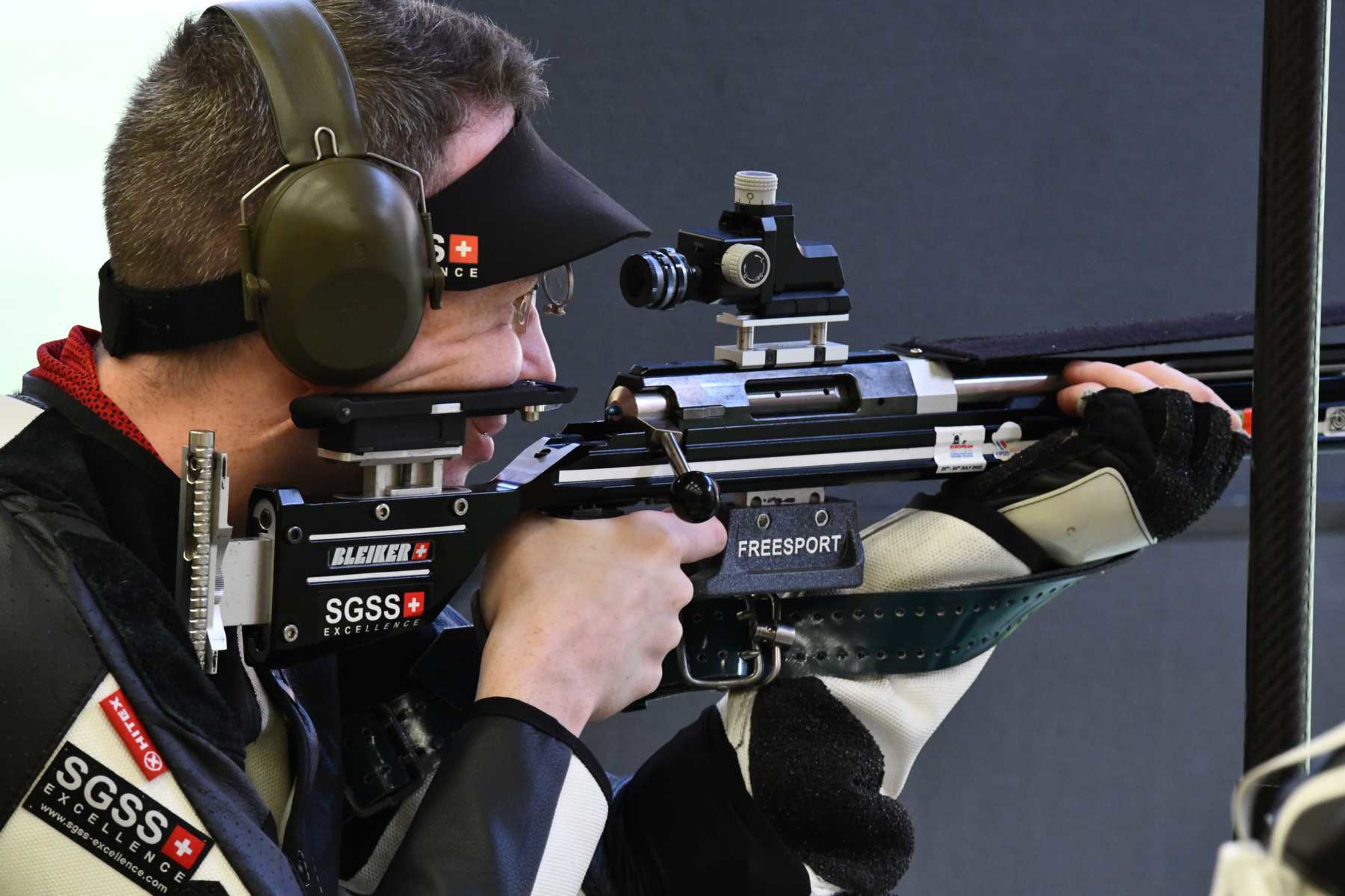 Sandro Greuter erzielte mit 581 Ringen und dem 10. Platz das beste Resultat aus Schweizer Sicht. Foto: Jürgen Heise